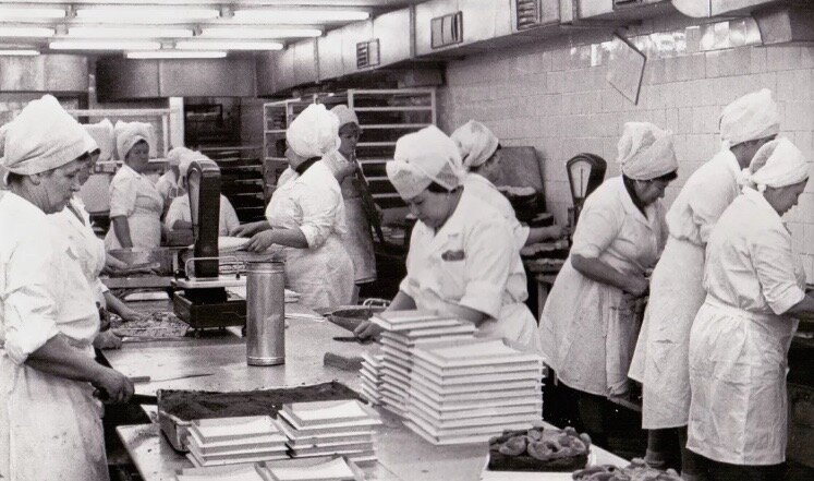 Кондитерский цех.