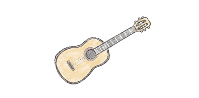 My sister likes to play the guitar.