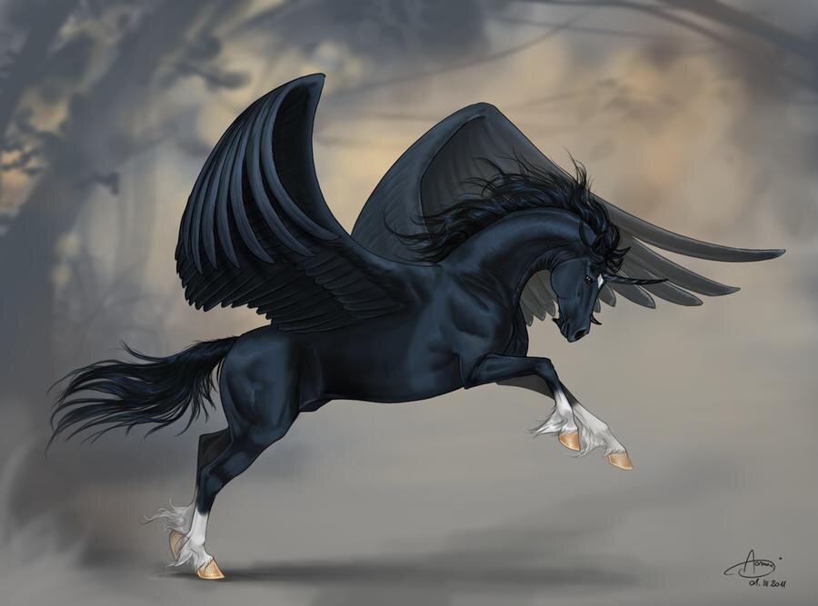 Как зовут крылатого. Аликорн мифология. Мифический крылатый конь Пегас. Аликорн крылатый Единорог. Пегас мифическое существо.