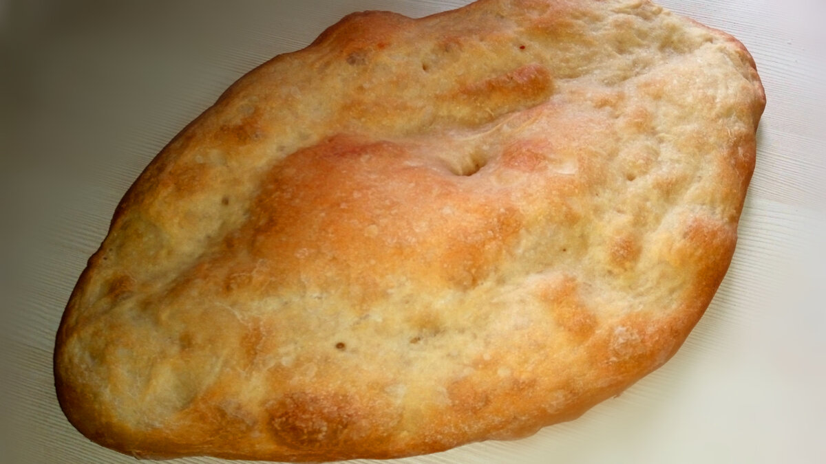 Грузинский хлеб с мясом