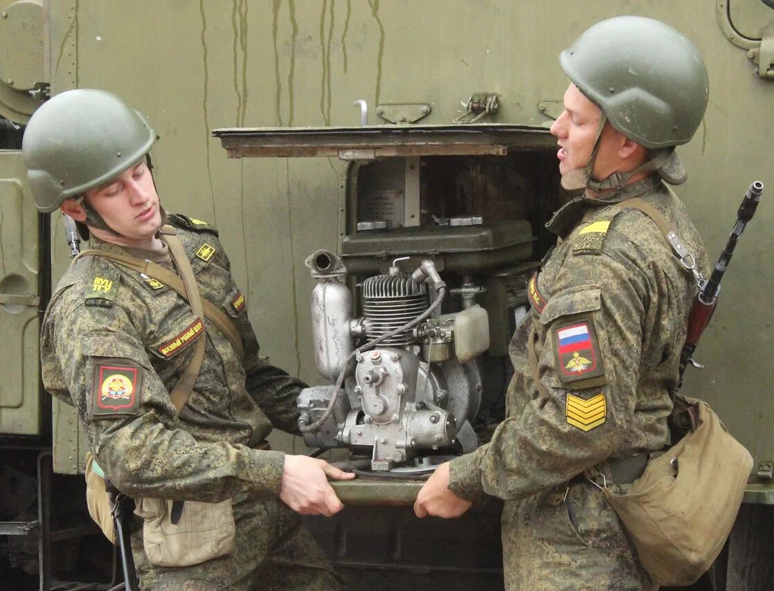 Выгрузка переносного агрегата