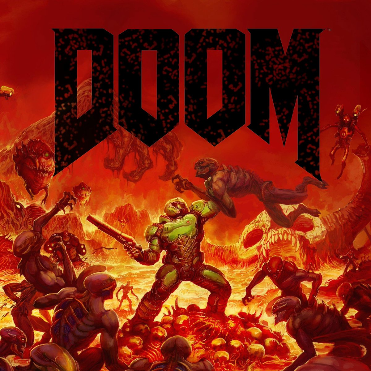 Doom (игра, 2016). Doom 2016 обложка игры. Doom 2016 Постер. Doom 2016 Cover.