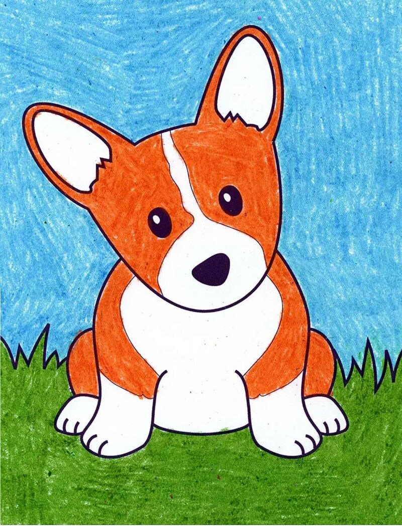 Собака-рисовака — онлайн-школа рисования | ВКонтакте