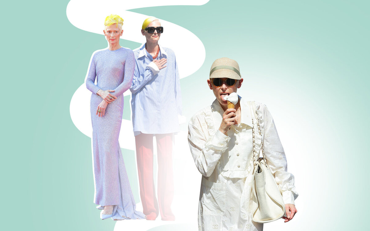     Тильда Суинтон блистает на Венецианском кинофестивале. Рассматриваем ее образы