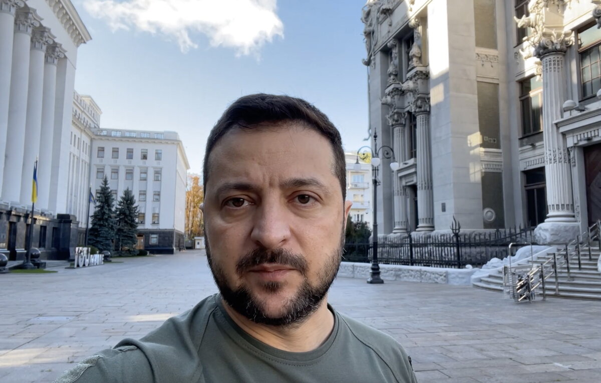    Президент Украины Владимир Зеленский  EPA-EFE/UKRAINIAN PRESIDENTIAL PRESS SERVICE