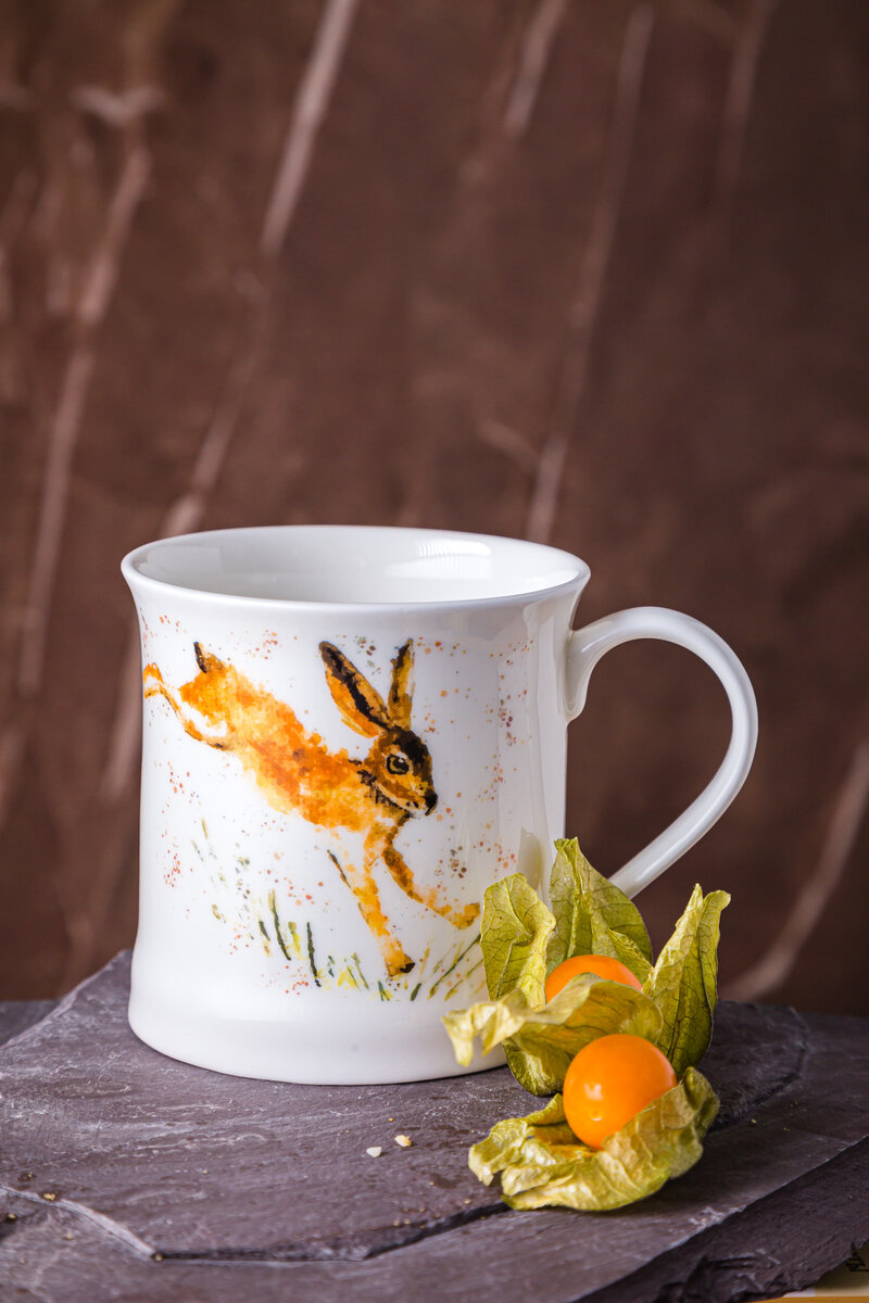 Кружка Just Mugs Devon Дикая жизнь Заяц