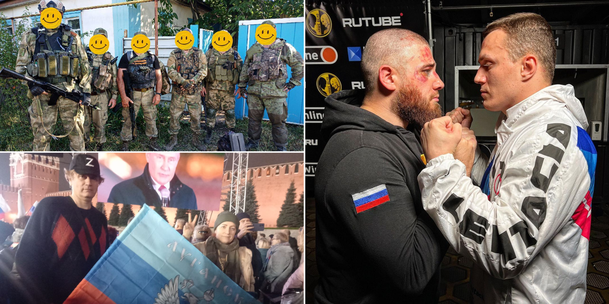 Фото: телеграм-канал Александра Воложанина, страницы SERB и Михаила Лазутина в ВКонтакте 