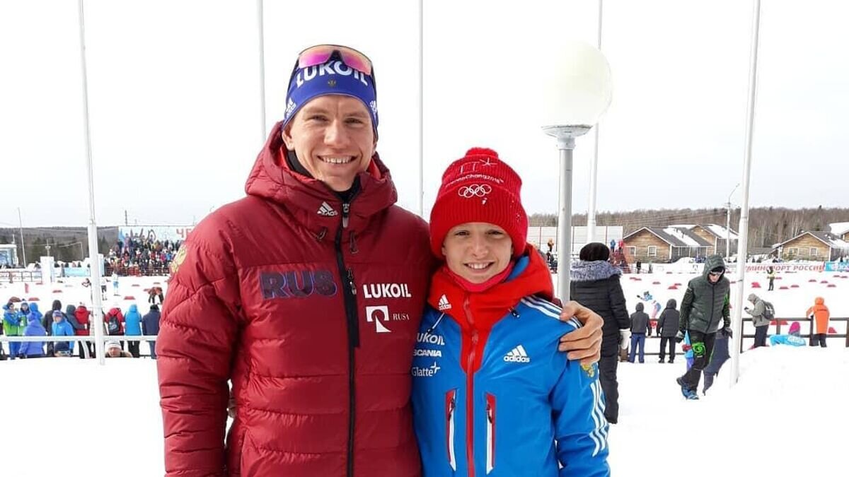    Александр Большунов и Савелий Коростелев© Фото : Соцсети