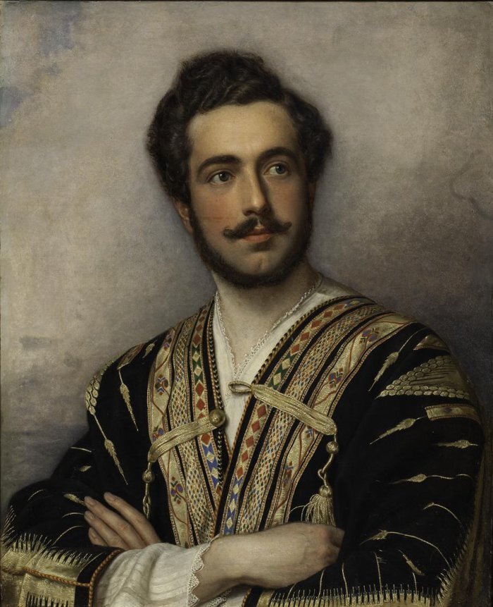 Портрет князя Г.Г. Гагарина. Йозеф К. Штиллер. Германия, Мюнхен. 1837-1839 гг.