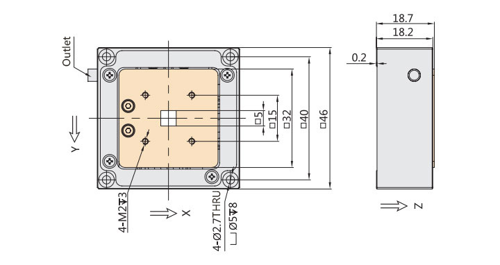 CoreMorrow Low Temperature 4K 3D Scanning Piezo Nanopositioning Stage