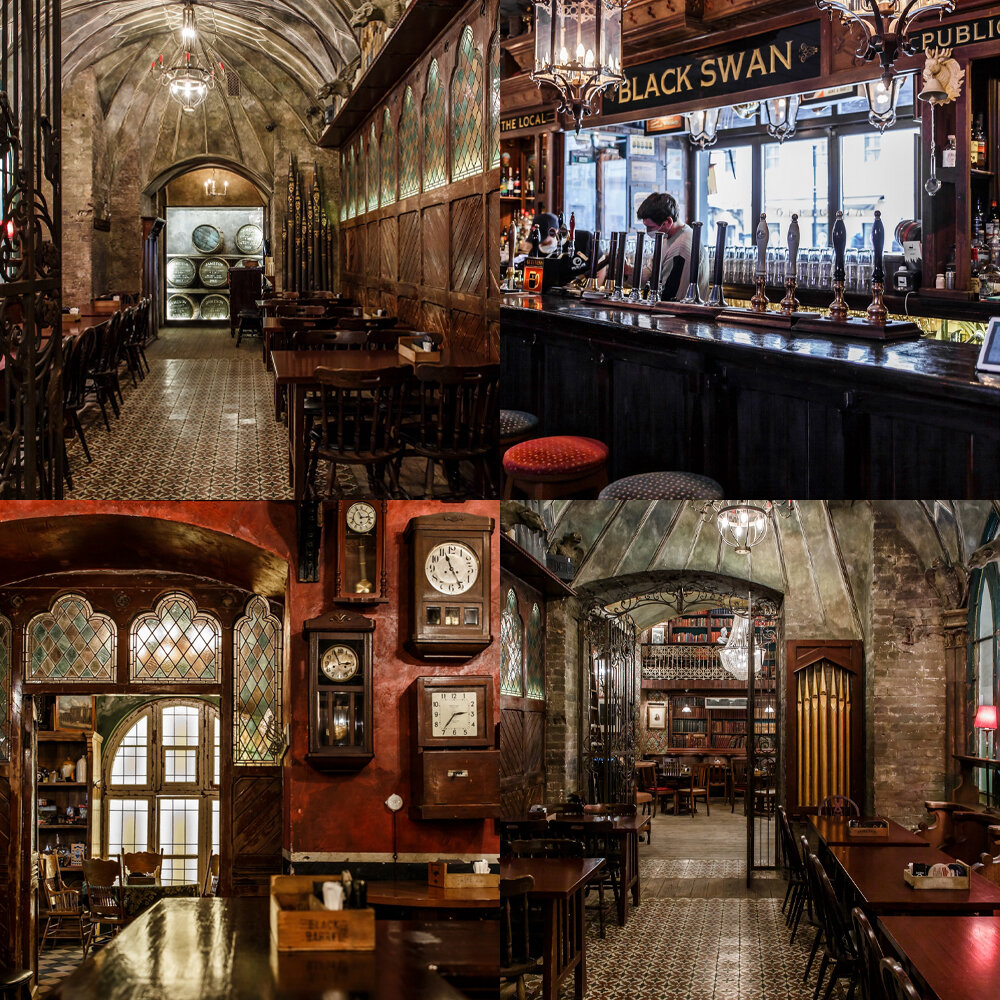 Black swan pub тайная комната