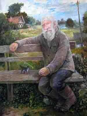 Художник Леонид Баранов. Цикл "Русская деревня"