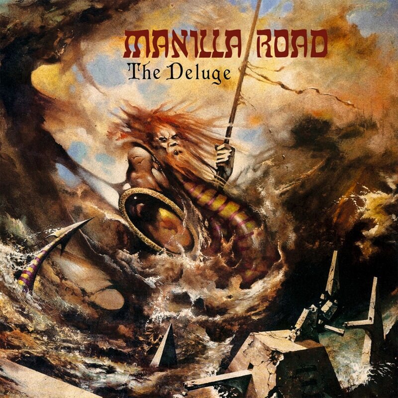 Обложка альбома Manilla Road "The Deluge"