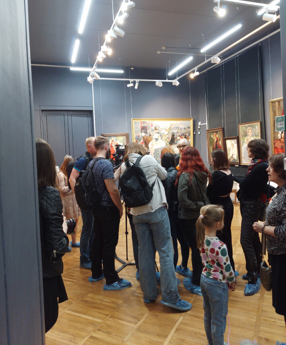 Выставка " Александр Бучкури и Елена Киселева "в Тульском музее изобразительных искусств.