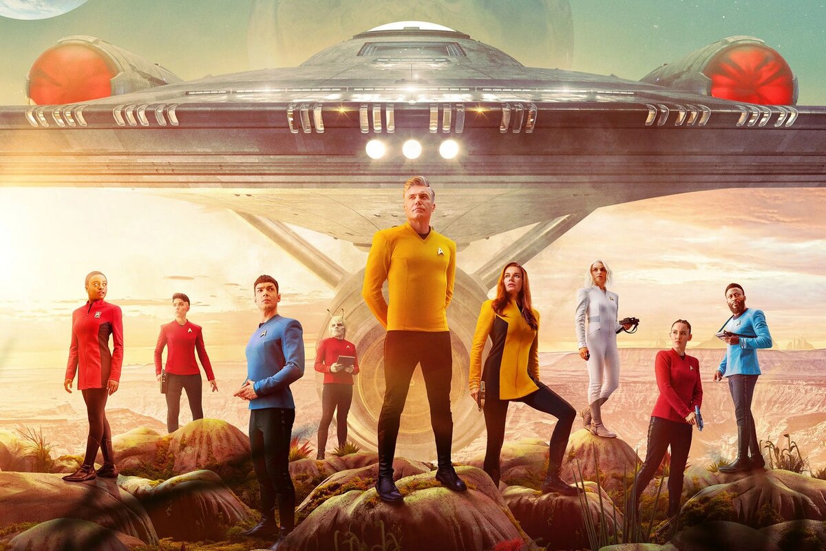 постер сериала "Звездный путь: Странные новые миры" (Star Trek: Strange New Worlds, 2 сезон) / источник imdb.com 