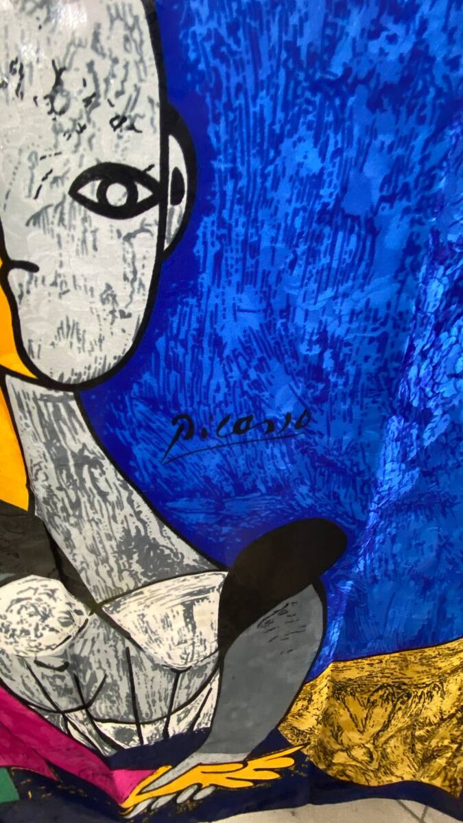 Платок с принтом картины Picasso 