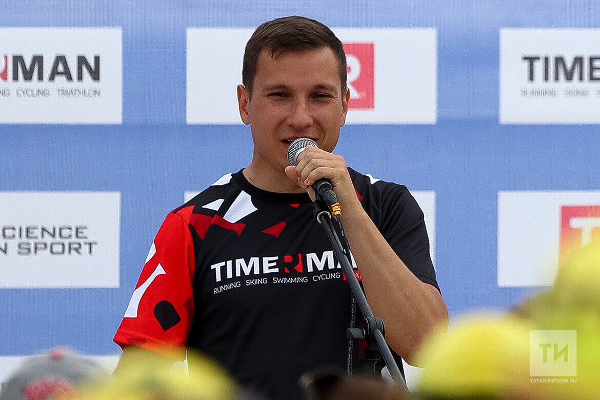 ​Вадим Янгиров: «Казанский марафон появился в 2015 году, затем постепенно мы добавляли другие виды соревнований. Это индивидуальные состязания на выносливость: бег, триатлон, лыжные и велогонки». Фото: © «Татар-информ»