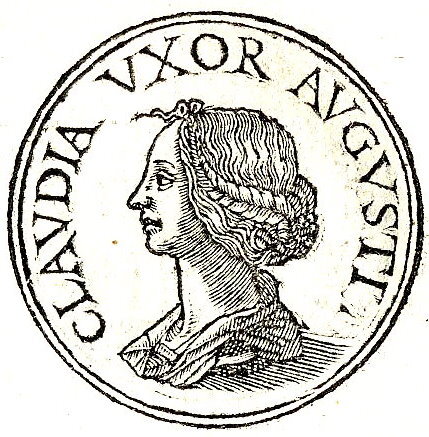 Clodia Pulchra was the daughter of Fulvia (later wife of Mark Antony) and her first husband Publius Clodius Pulcher.