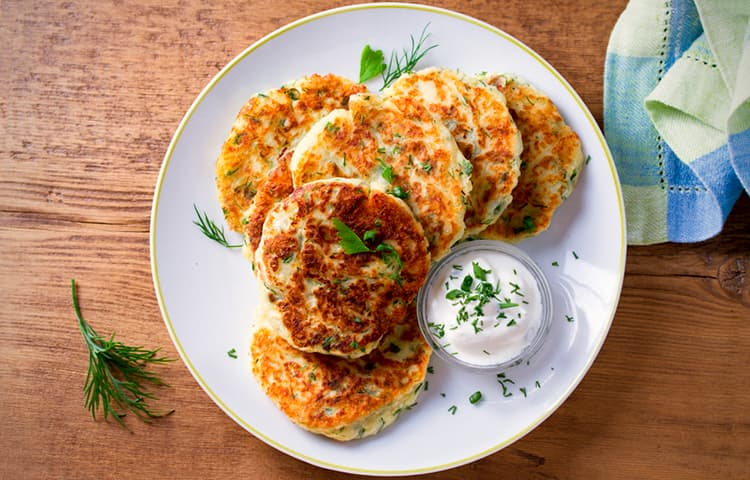 Капустные драники