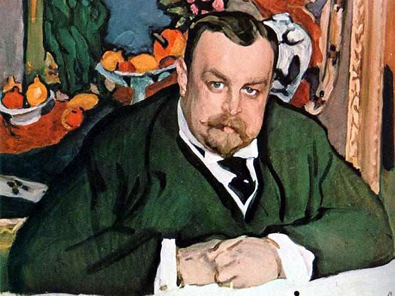 Портрет Ивана Абрамовича Морозова.
Валентин Серов. 1910 год