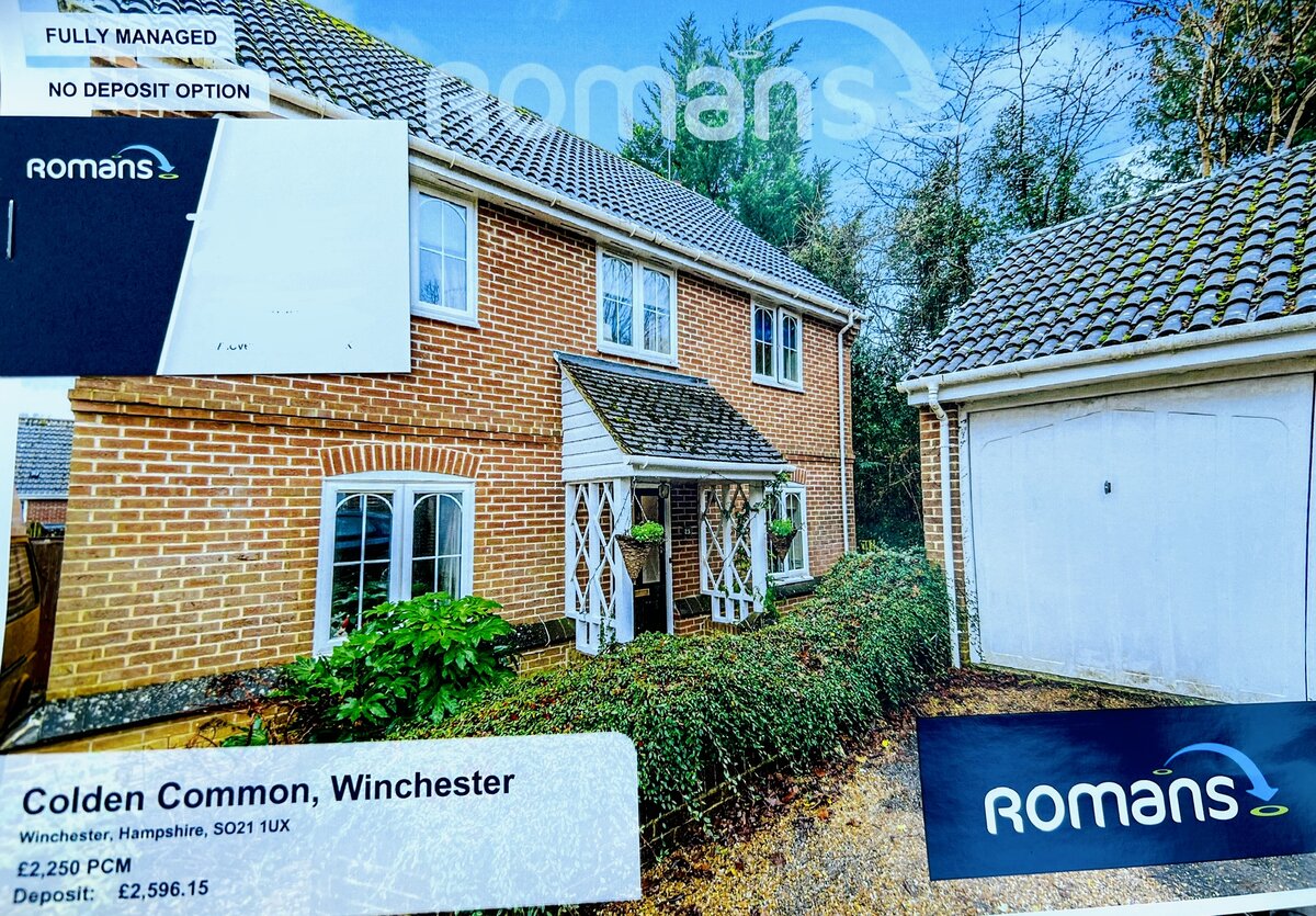 Дом стоит £2250 в месяц (225000 рублей). Коммунальные платежи не включены. Фотография брошюры из личного архива. 