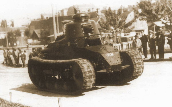 Renault FT-Kégresse на службе в Югославии