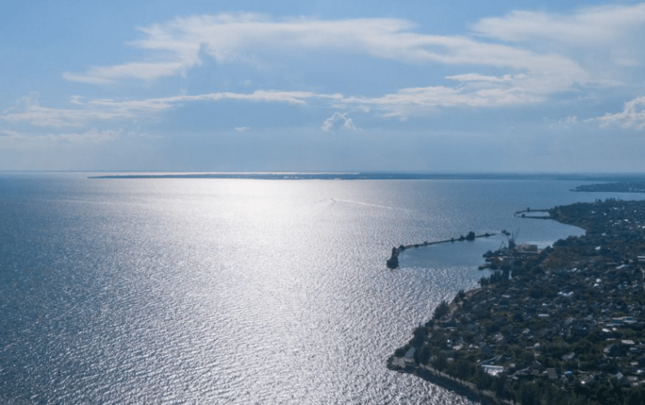    Каховское водохранилище — одно из крупнейших водохранилищ в Европе