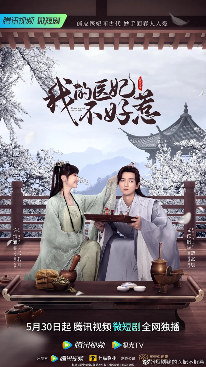 Постер мини-дорамы «Мой чудесный доктор 3» / 我的医妃不好惹3», Китай, 2023 