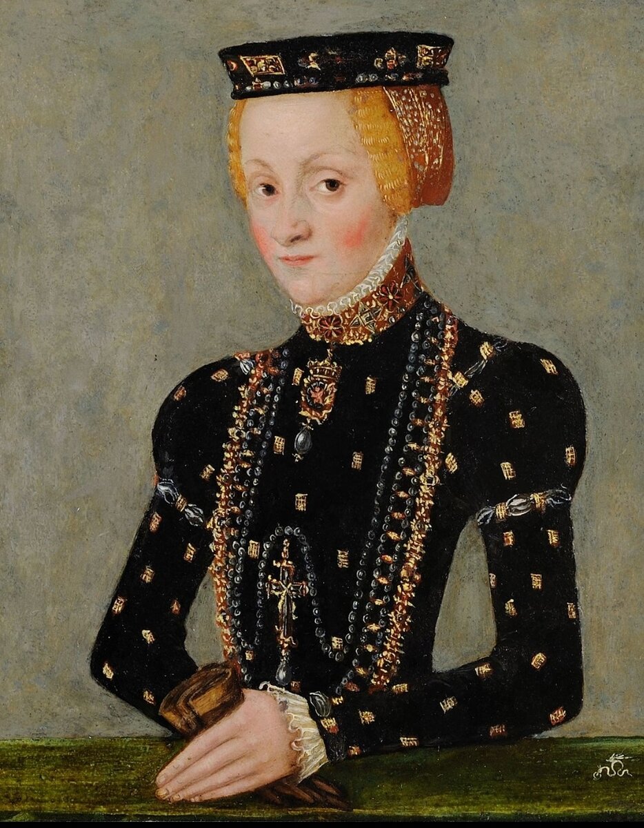 Катерина Ягеллонка, худ. Лукас Кранах Младший (около 1556 года)