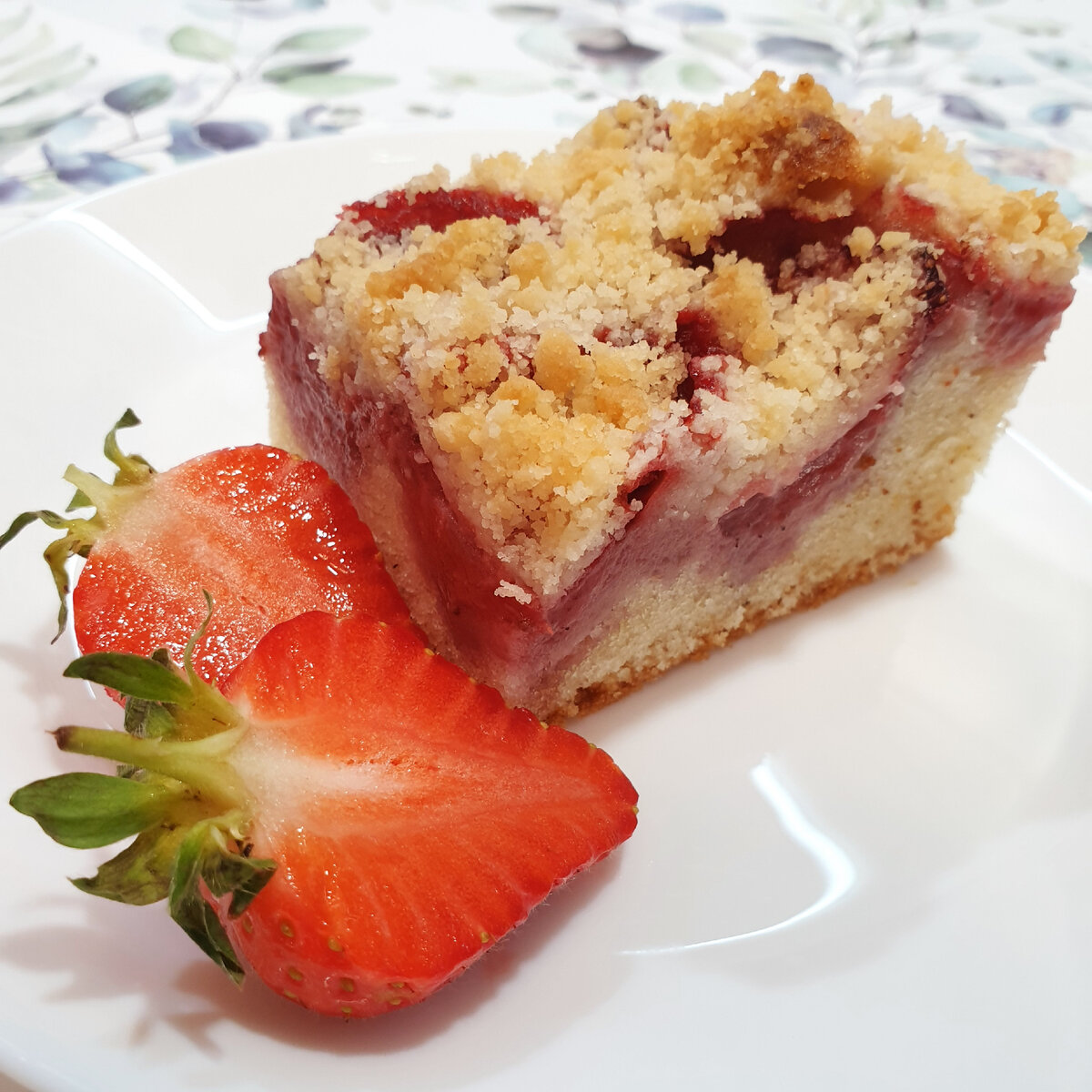 Клубничный пирог 