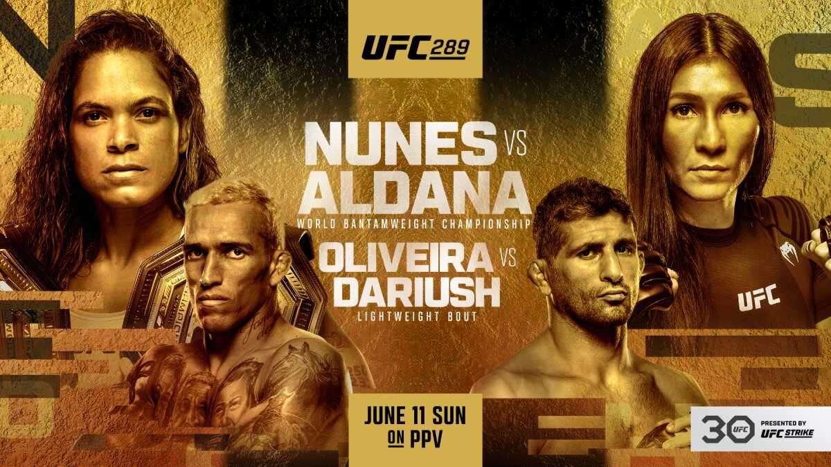 UFC 289: Нунес vs Алдана