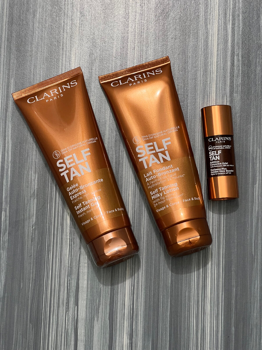 Гель, молочко и капли для загара из моего арсенала