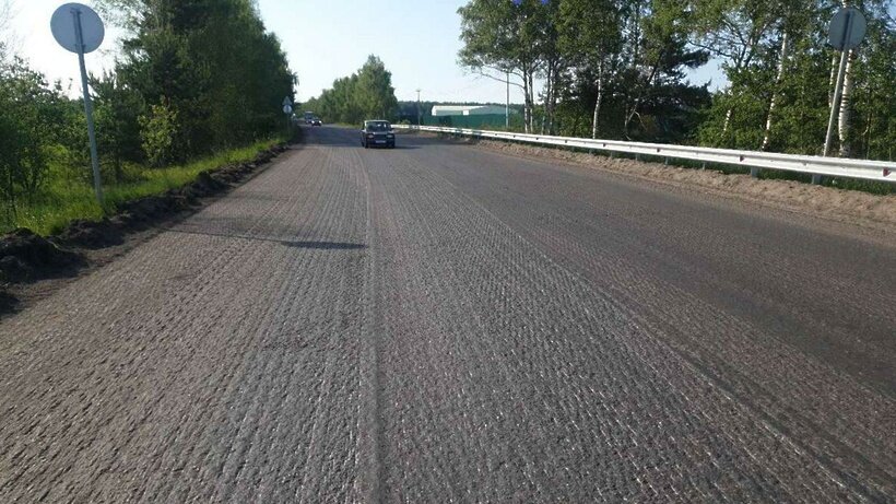    Ремонт региональных дорог в Черноголовке ©Пресс-служба министерства транспорта и дорожной инфраструктуры Московской области