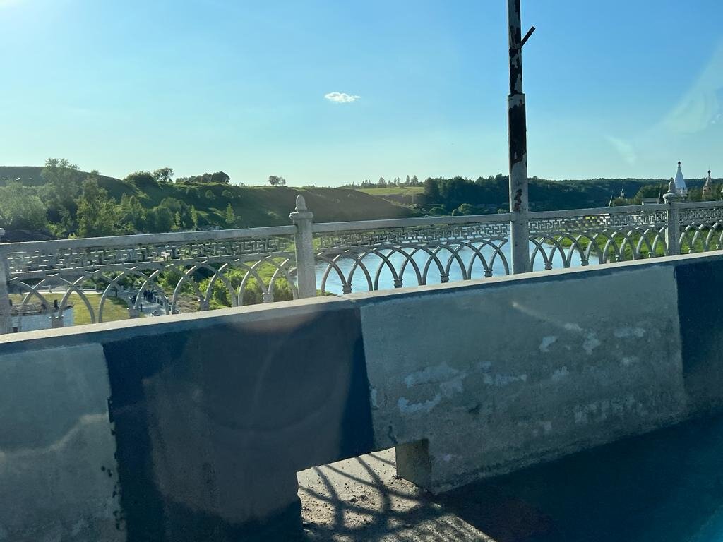 Не похожая на себя Волга. Город Старица