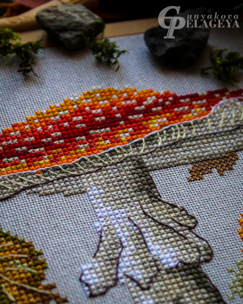 мухоморы. фрагмент