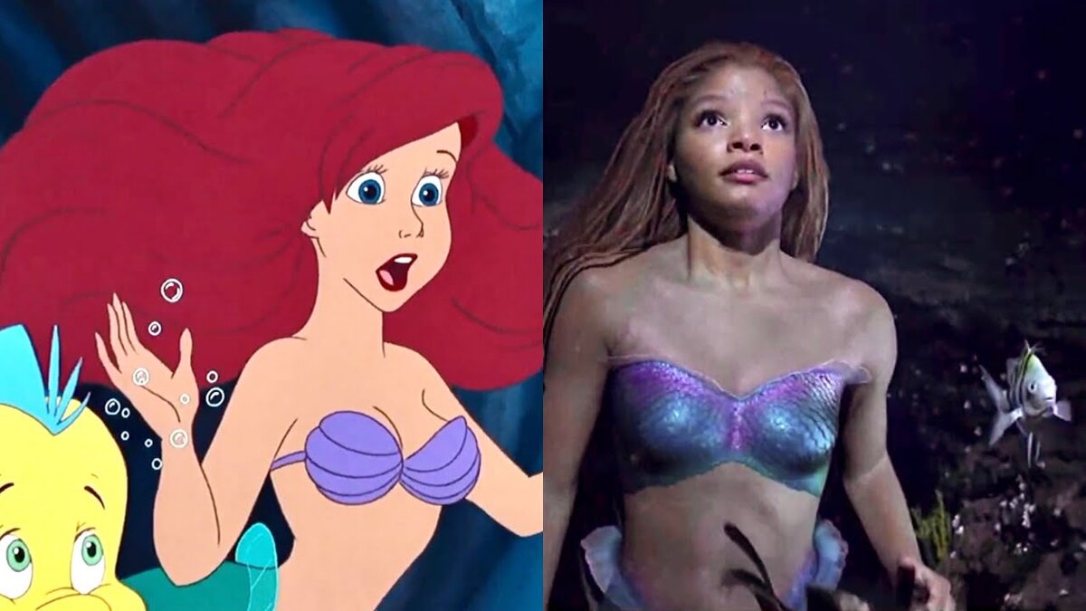 Ариэль и Флаундер