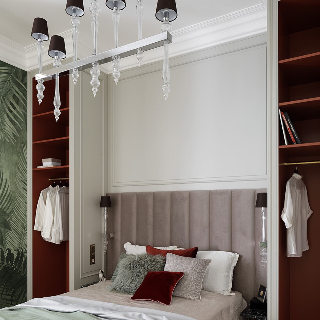 Реализация интерьера NWINT INTERIOR STUDIO. Кровать Sofas & Decor