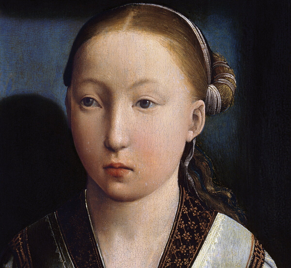Инфанта Екатерина, худ. Хуан де Фландес, 1496 г.