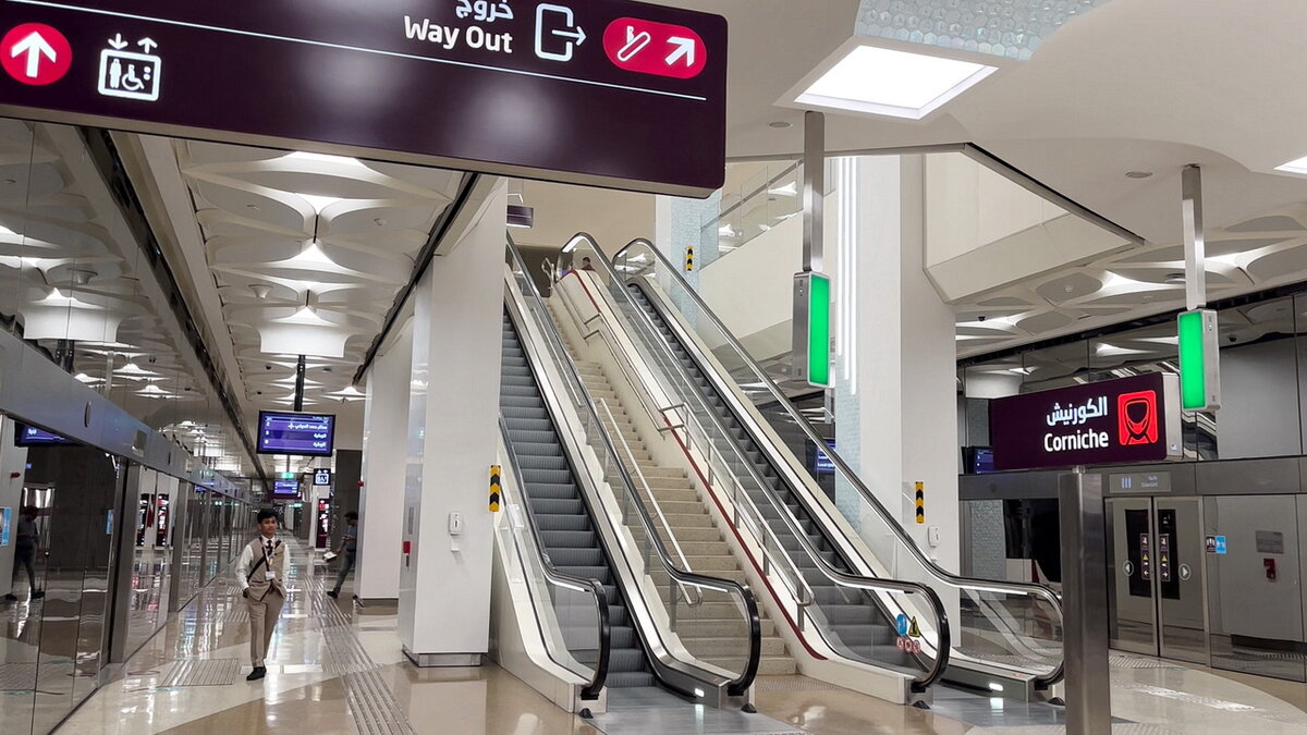 метро в дохе катар