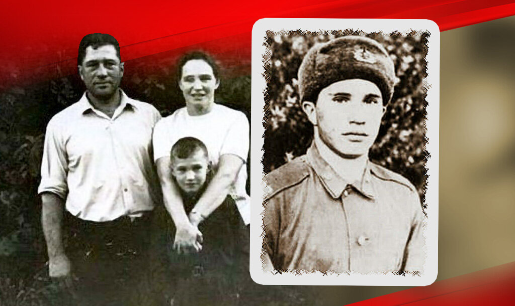 С родителями / Юрий Николаевич Орлов
