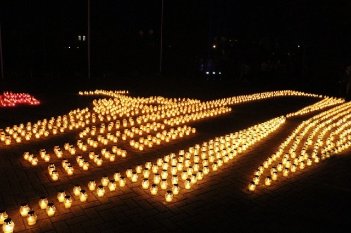    Тюменцы зажгут 1 418 свечей в рамках акции "Огненные картины войны"