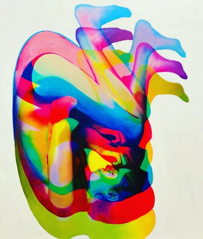 Ковалевская Лилия "Невесомость" 2023 г. Источник - artsreda.ru