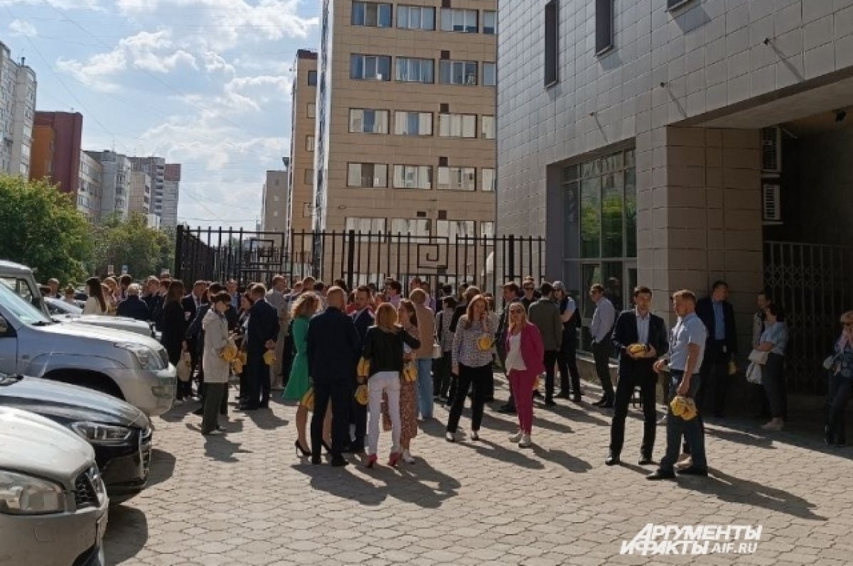    В Перми эвакуировали центральный офис «ЛУКОЙЛ-ПЕРМЬ»