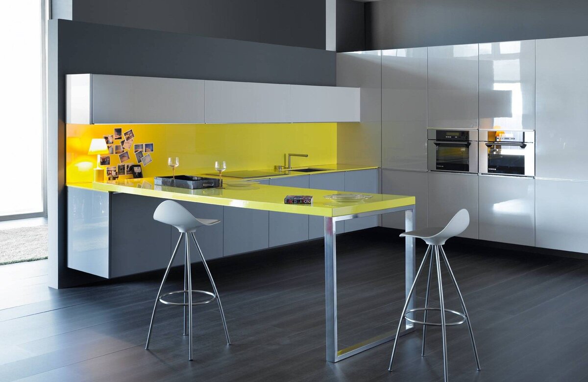 Кухня с уникальным дизайном