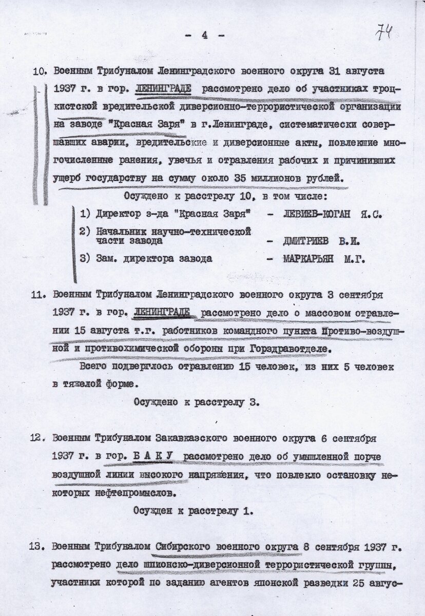 Документ о расстрелах в Саратове в 1937 | 📚 МемуаристЪ. Канал о Сталине |  Дзен