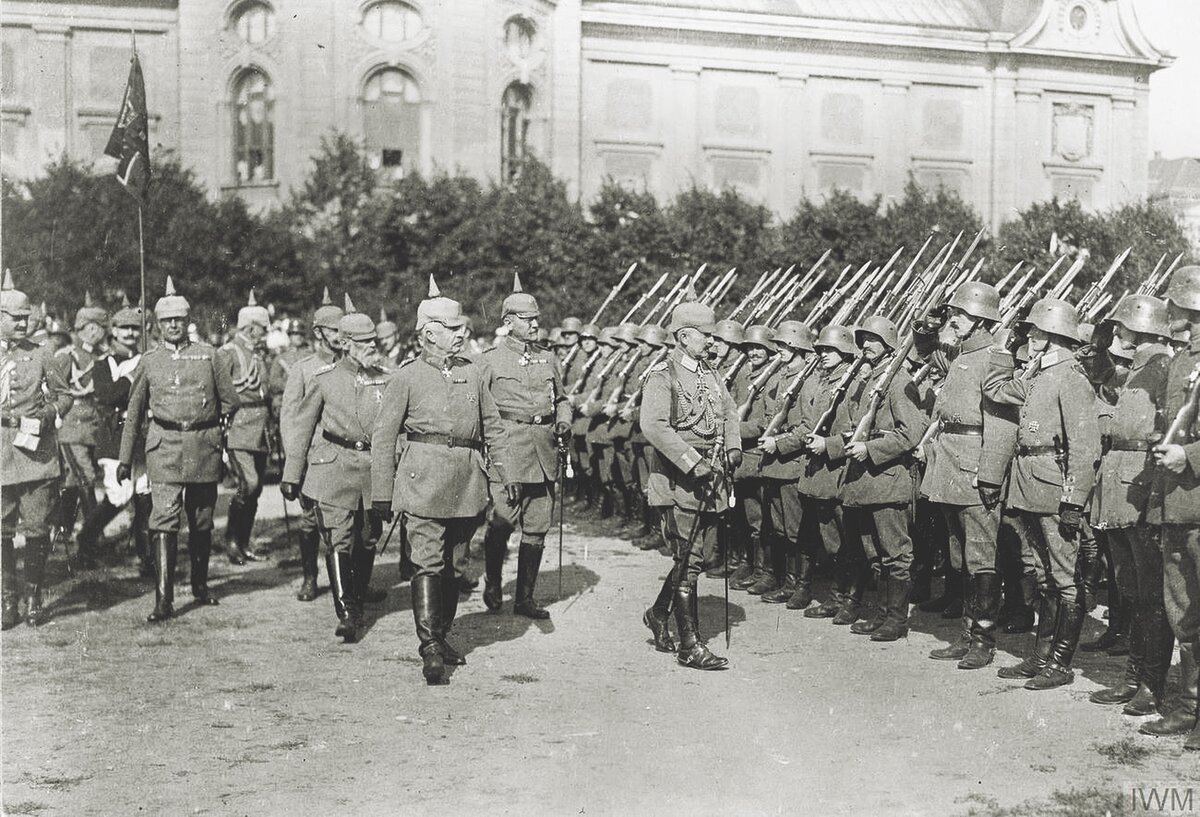Солдат германской империи 1917