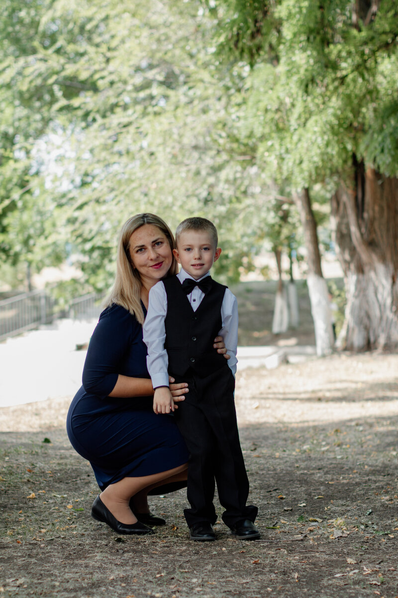 Фото из личного архива. Первый класс оказался не таким уж и страшным 