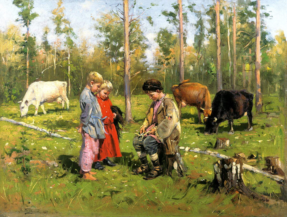 МАКОВСКИЙ Владимир - Пастушки