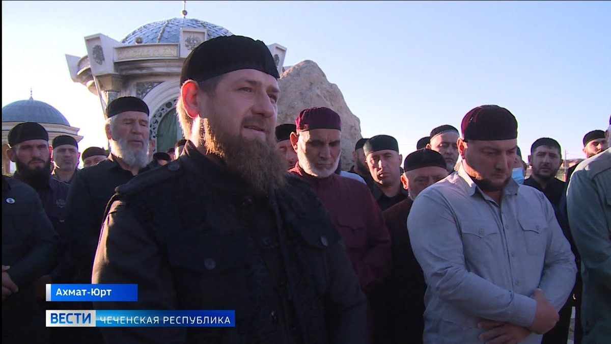 Рамзан Кадыров на Курбан-Байрам обычно отправляется в родной Ахмат-Юрт (Центорой)