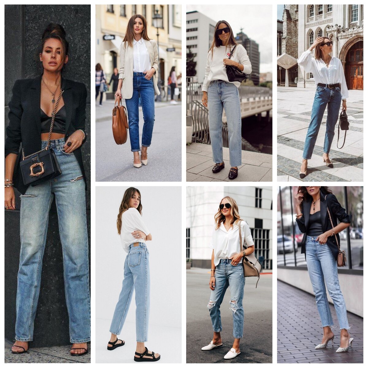 джинсы мода 2023 женские фото